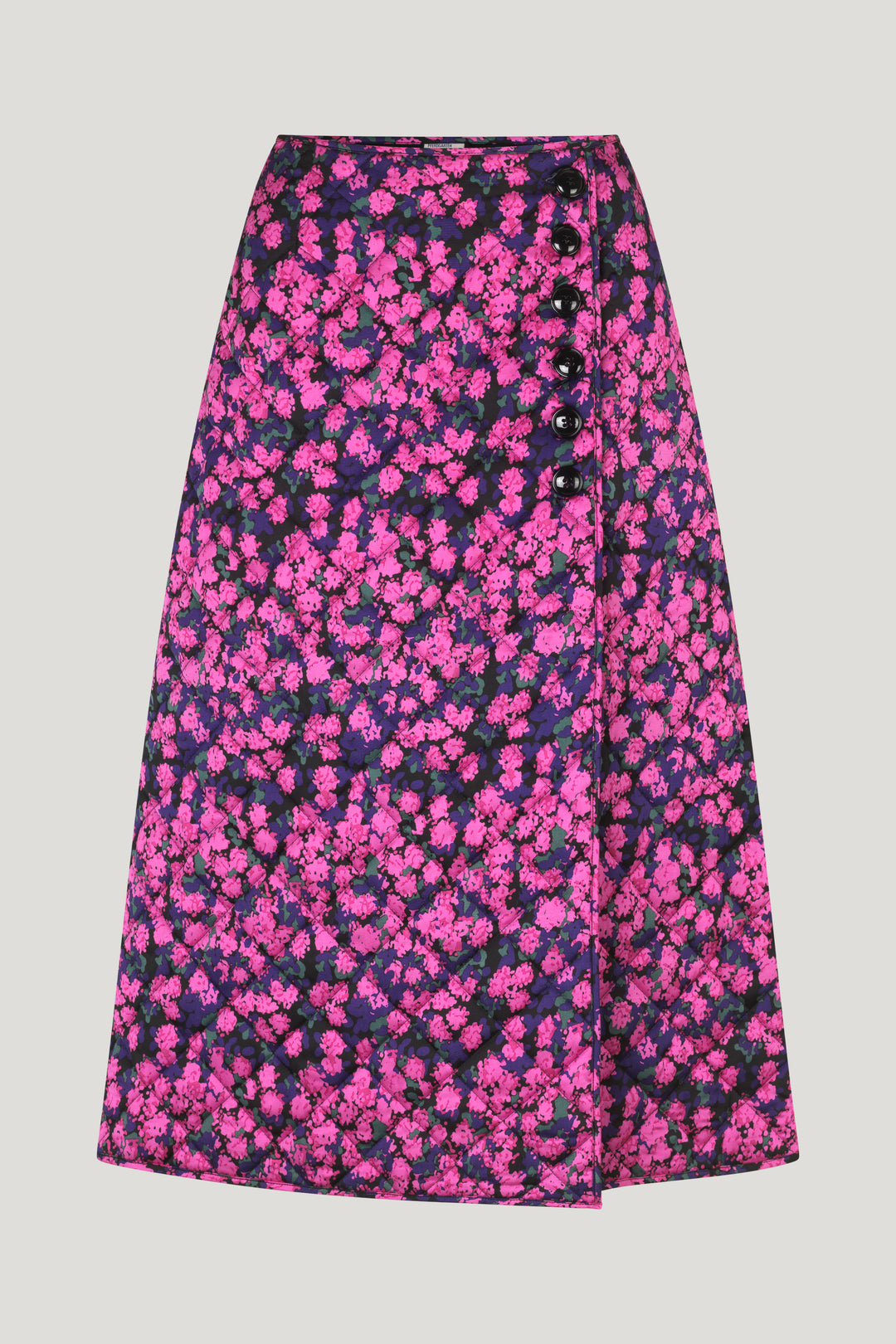 Sania Big Pink Flower Splash Skirt