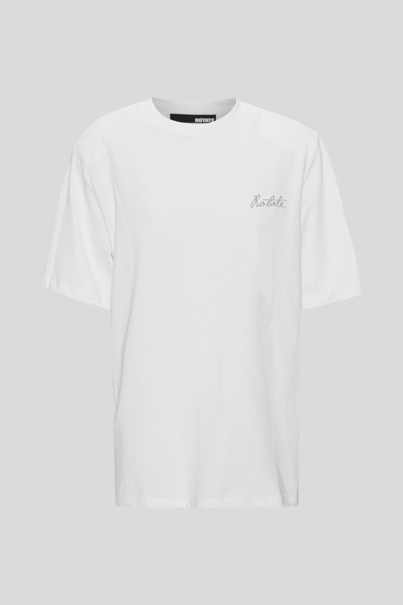 Boxy Logo T-Shirt Bright White