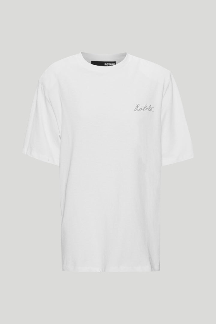 Boxy Logo T-Shirt Bright White