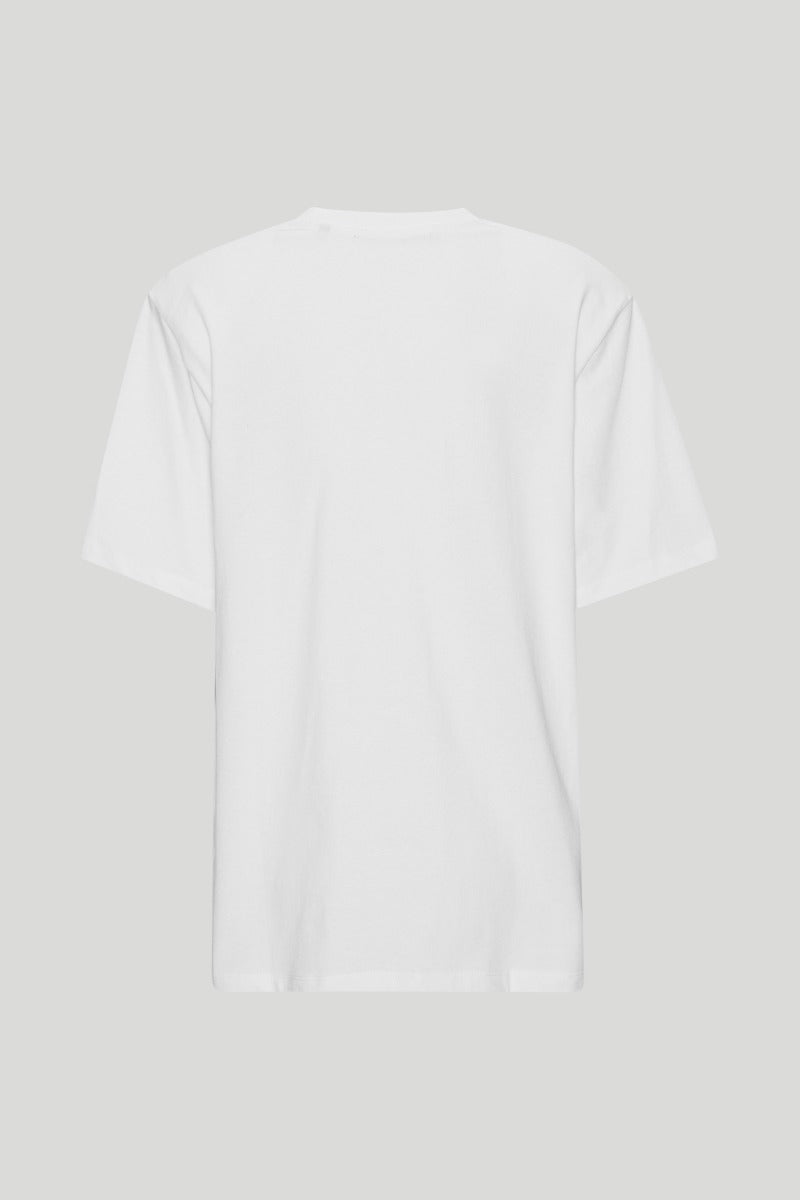 Boxy Logo T-Shirt Bright White